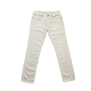 Polo Ralph Lauren The Varick Slim Straight Pants 32x30 Ivory Chino Dungarees